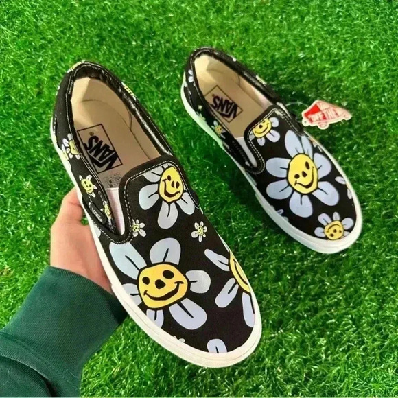 Vans Classic Slip On Trippy Grin Floral - Picture 6 of 7